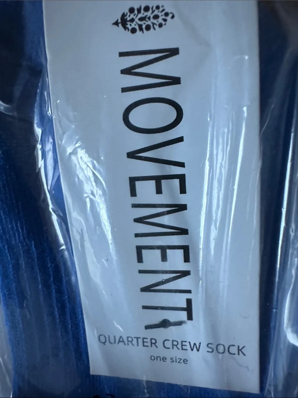Free People Old Faithful solid Blue Quarter Crew Socks NWT